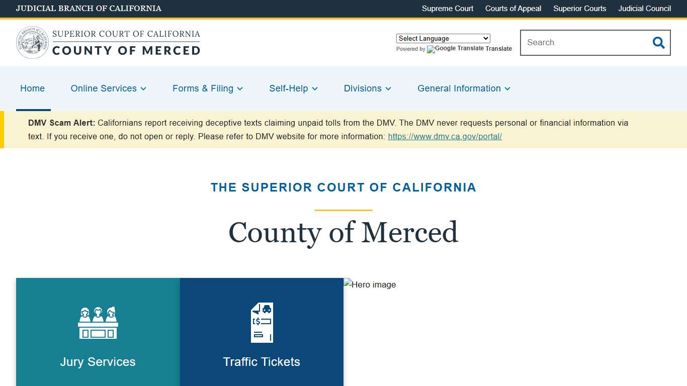 Home | Superior Court of California | County of Merced